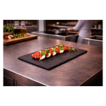 Plaque - 1/4 GN - Noire - Ardoise - Ligne G 76934 €5.95 Plateau de service