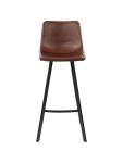 Tabouret de bar Nicolas - Cognac - Similicuir - G-Line 71387 €79.95 Tabourets de bar