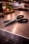 Ciseaux à herbes - 5 lames - Noir - Acier inoxydable - G-Line 17945 €5.95 Ciseaux de cuisine