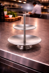Etagère - 2 niveaux - inox - Ø 21,2 CM - G-Line 17955 €9.95 Etagère