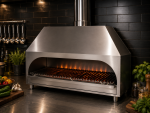 Houtskoolgrill - Tafelmodel - RVS - H 120 x B 150 x D 53 CM - G-Line 84920 €1,249.00 Houtskooloven