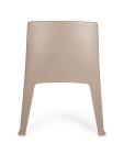 Chaise de patio Rosa - Empilable - Taupe - G-Line 79148 €39.95 Chaises de terrasse