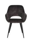 Stoel - Ferry - Velours - Antraciet - G-Line HW-129722 €119.95 Metaal stoelen