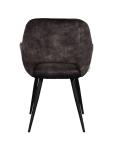Stoel - Ferry - Velours - Antraciet - G-Line HW-129722 €119.95 Metaal stoelen