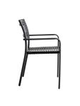 Terrasstoel Palermo - Stapelbaar - Zwart - G-Line HW-141204 €34.95 Terrasstoelen