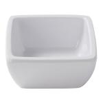 Sauskom - Vierkant - Amuse - 50 ML - Wit - Melamine - G-Line GL-15848 €1.89 Kommen
