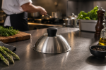Cloche / Couvercle à hamburger - Acier inoxydable - Ø 19 cm - G-Line GL-160907 €6.95 Klein kookgerei