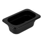 Bac gastronorme - Polycarbonate - 1/9 GN - 65 MM Profondeur - Noir - G-Line GL-139457 €2.49 Bacs GN noirs