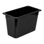Bac gastronorme - Polycarbonate - 1/3 GN - 200 MM Profondeur - Noir - G-Line GL-139438 €6.99 Bacs GN noirs