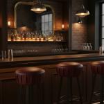 Tabouret de bar 204G - Bordeaux - Similicuir - G-Line GL-020330 €59.00 Tabourets de bar
