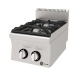 Kooktafel - 2 Pits - Gas - B 40 CM - Heavy Duty - G600 Line - G-Line GL-166999 €499.00 Elektrisch fornuis met oven