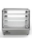 Warmhoudvitrine - Gebogen Ruit - Led Verlichting - RVS - 230V - B 69 CM - G-Line HW-013707 €499.00 Warmhoudvitrine