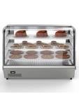 Warmhoudvitrine - Gebogen Ruit - Led Verlichting - RVS - 230V - B 85.6 CM - G-Line 13803 €539.10 Warmhoudvitrine