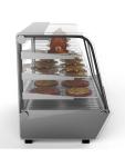Warmhoudvitrine - Gebogen Ruit - Led Verlichting - RVS - 230V - B 85.6 CM - G-Line 13803 €539.10 Warmhoudvitrine