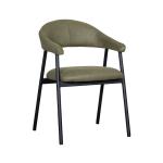 Chaise - Amalia - Micro daim - Vert mousse - G-Line 169496 €89.95 Chaises en métal