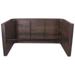 Table de bar - Noyer - H 115 x L 200 x P 100 cm - G-Line GL-171172 €699.00 Tables de restauration