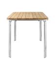 Table - H 88 x 70 x 54 CM - Frêne/Aluminium - Bolero - GL982 GL982 €176.99 Tables de restauration