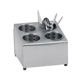 Unité de distribution de couverts - H 22,2 x 30 x 25,5 CM - 1,68 KG - Inox - 705090
