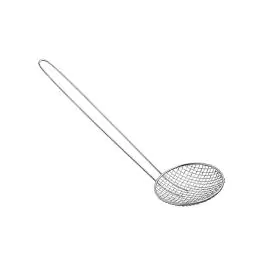 Poêle à frire - 0,11 KG - Ø12 CM - 38 CM - inox - 894004