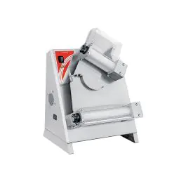 Laminoir à pâte à pizza - H 82,5 x 54,5 x 66 CM - 0,25 kW - 230 V - Inox - Gastro M - DS192