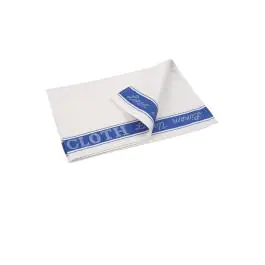 Tissu de verre - Bleu - 76,2 x 50,8 CM - Demi lin - Vogue - E911