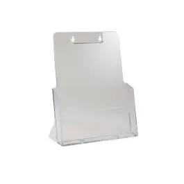 Porte-brochures - A4 - Rouge - H 29,2 x 21,6 x 9 CM - CB590