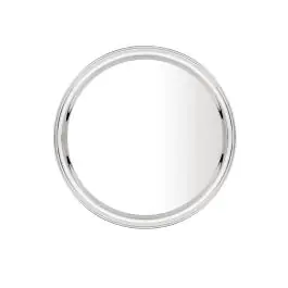 Plateau - Ø 35,5 x H 2,2 CM - acier inoxydable - Olympia - DM193