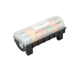 Distributeur d'étiquettes - Etiquettes jour - Soluble - H 6,4 x 33 x 13,3 CM - Vogue - GH474