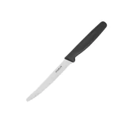 Couteau à tomates - Noir - H 1,5 x 1,8 x 20,5 CM - Inox - Hygiplas - CF897