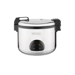 Cuiseur à riz - 9 Litres - H 41,5 x 48 x 56 CM - 2850 W - 230 V - Inox - Buffalo - CK698