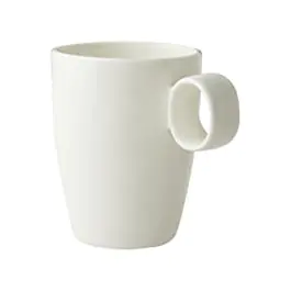 Tasse - 21 CL - 6 Pièces - Blanc - Porcelaine de Maastricht - Lux - 517315
