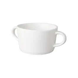 Tasse à soupe - 30 CL - 6 pièces - Blanc - Mammouth - Budgetline - 515053