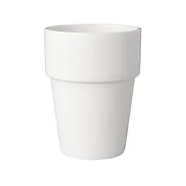 Tasse à lait - 19 CL - Blanc - 6 pièces - Mammouth - Budgetline - 508373