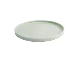 Assiette - 4 pièces - Vert - Ø 27 x H 2,3 CM - Porcelaine - Olympia - FB564