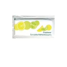 Lingettes au citron - 500 pièces - H 6 x 11 x 18,5 CM - CE260