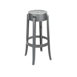 Tabouret de bar Cliff - Gris clair - Plastique - G-Line