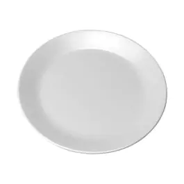 Assiette - 0,22 KG - Ø24 CM - Mélamine - Blanc - WACA - 937786