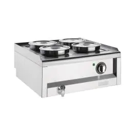 Bain Marie - acier inoxydable - 220-240V - Buffalo