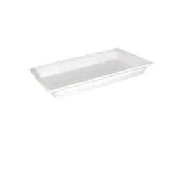 Bac gastronorme - GN 1/1 - Blanc - H 6,5 x 54 x 33 CM - Porcelaine - Olympia - U807