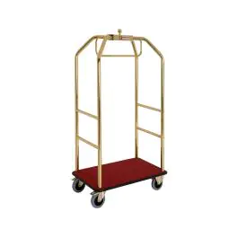 Valise et chariot à manteaux - H 189 x 98,6 x 59 CM - Diamant - CVV/D