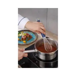 Fouet français avec manche en polypropylène et acier inoxydable - 43 cm - Hendi - 509302