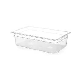 Récipient Gastronorm 1/1 - Polycarbonate - H 15 x 32,5 x 53 cm - Hendi - 861219