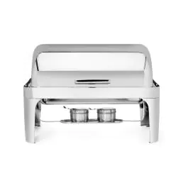 Chafing dish - Rolltop - Elegant - 9 litres - Inox - Hendi - 470305