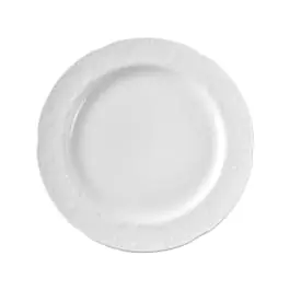 Assiette plate - 12 pièces - Flora - Porcelaine - Ø27 CM - Hendi - 787038