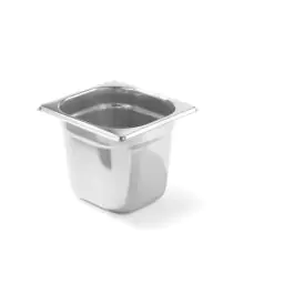 Bac gastronorme - 1/6 GN - 2,4 L - H 14,5 x 17,5 x 16 CM - Hendi - 801710