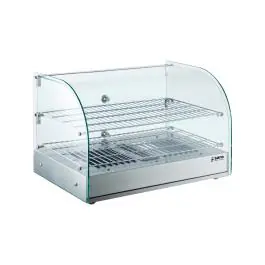 Vitrine de conservation - Contrôle analogique de la température - Acier inoxydable - 45 litres - 220-240V - H 37,6 x L 55,4 x P 37,6 CM - Saro - 330-3545