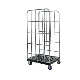 Chariot - Noir - inox - H 167,8 x L 68,2 x P 81,5 CM - Saro - 174-3105
