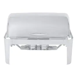 Chafing Dish - 1/1 GN - Couvercle à roulettes - 9 litres - acier inoxydable - G-Line