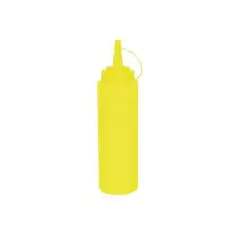 Bouteille Squeeze - 0,68 Litre - Jaune - Ø 6,7 x H 26,2 CM - Polyéthylène - Vogue - K158