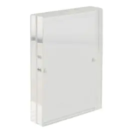 Cadre pour poster - A7 - Magnétique - Transparent - Acrylique - H 10,5 x L 7,4 CM - Securit